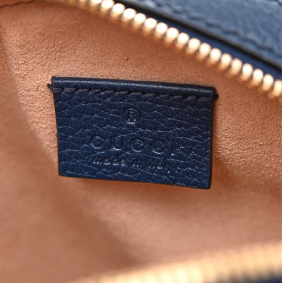 Gucci Ophidia Round Shoulder Bag Blue - Picture 9 of 9